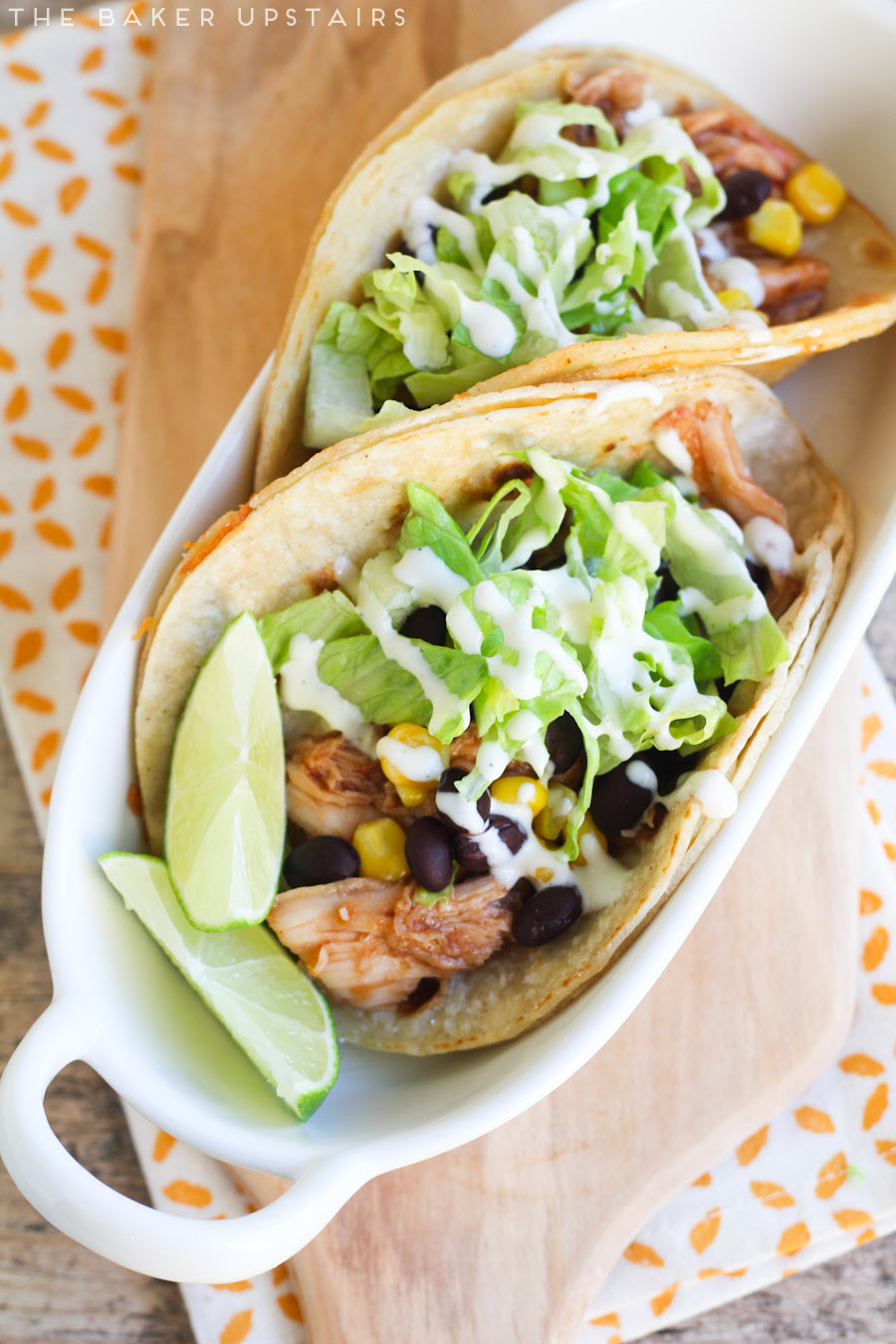 Barbecue Chicken Tacos The Baker Upstairs