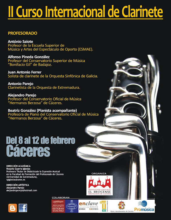 II Curso Internacional de Clarinete