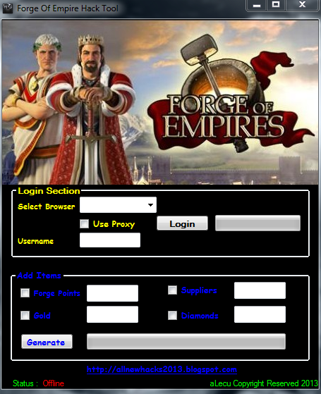 Forge of Empire Cheat Tool 2012.rar