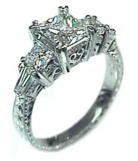 antique engagement ring