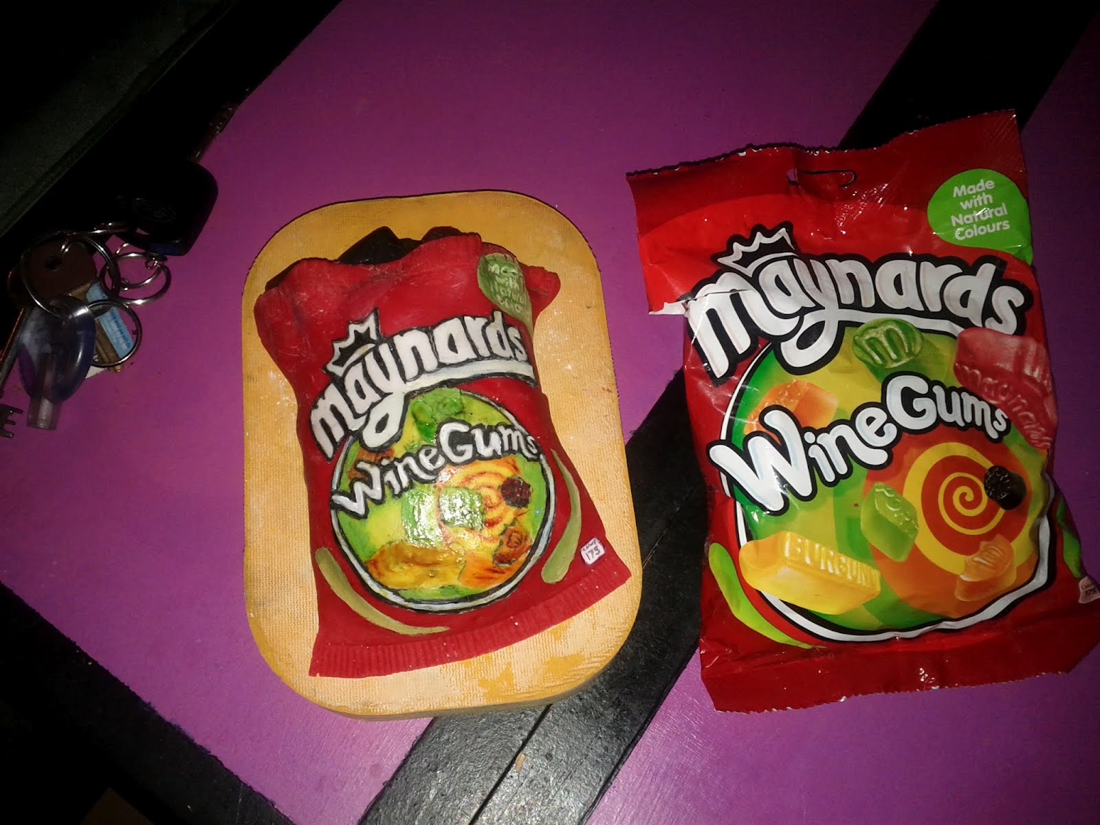 Wine Gums cake Faerie Kakes