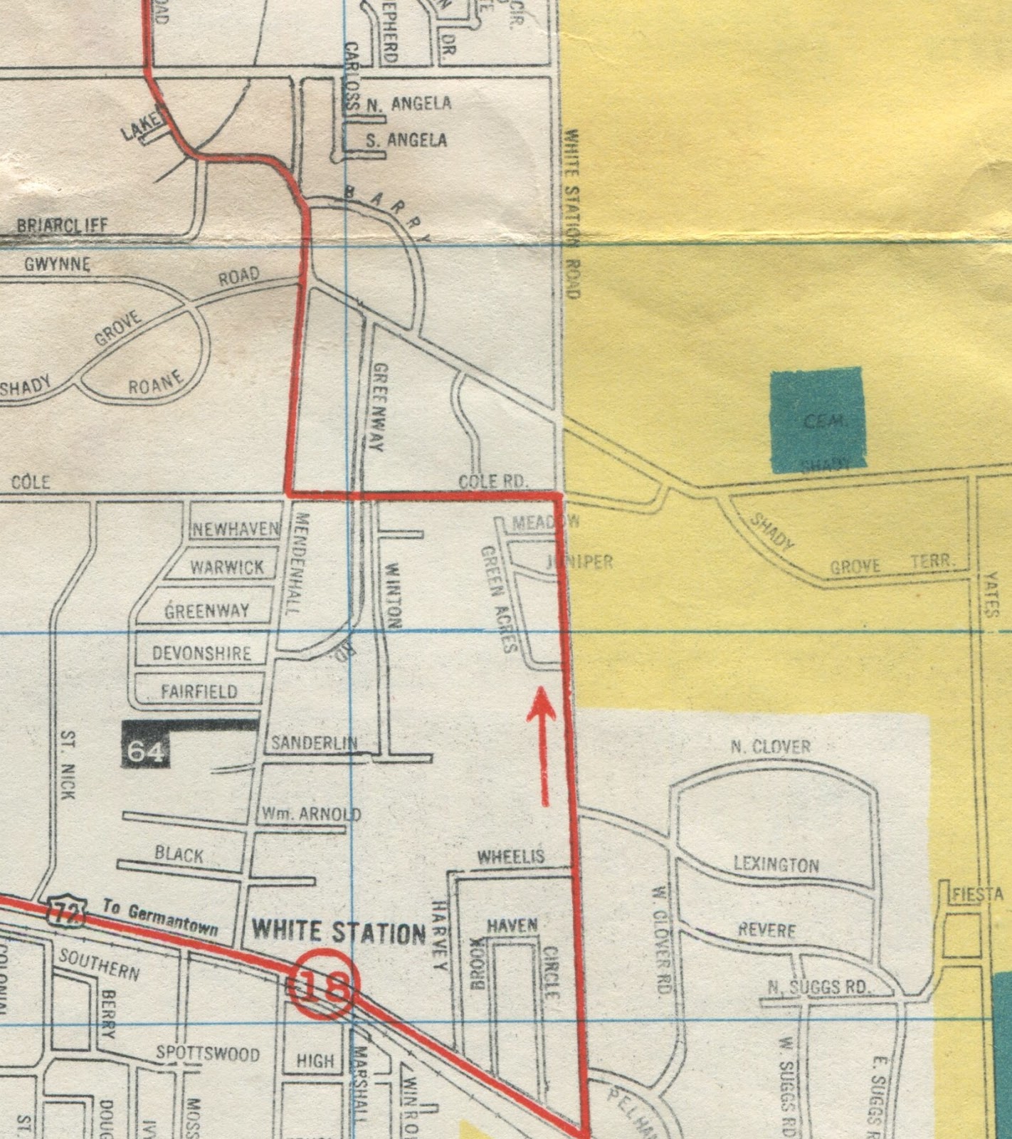 this 1954 map shows the location of patterson elementary marked here with a 64 new philadelphia church sits just to its east at mendenhall and this 1954 map shows the location of patterson elementary marked here with a 64 new philadelphia church sits just to its east at mendenhall and