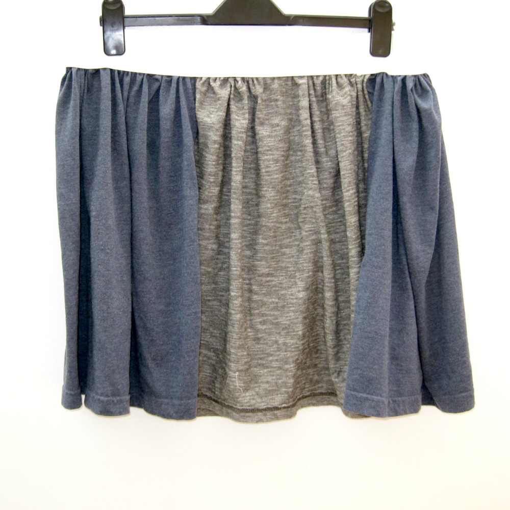 Martisanne Handmade Recycling tshirts to a skater skirt