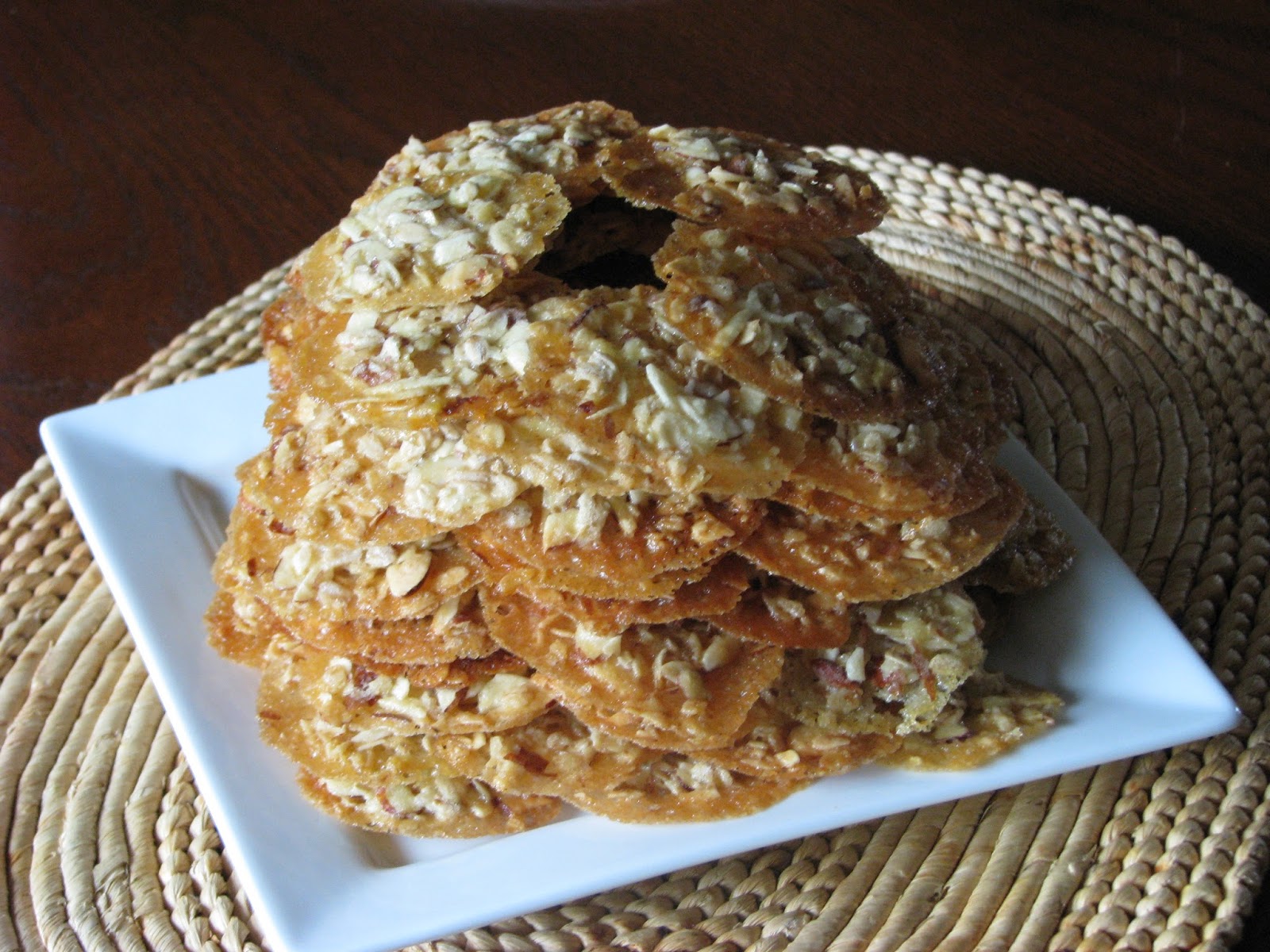 TheFultonGirls Almond Lace Cookies