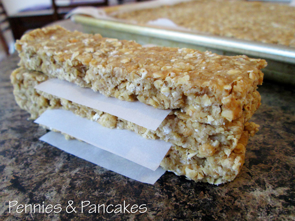 Pennies & Pancakes NoBake "Food Storage" Granola Bars (0.11 each)