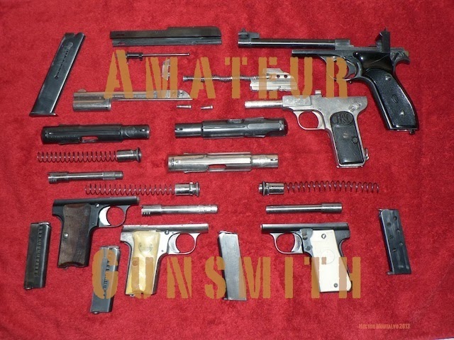 Armero Aficionado  -  Amateur Gunsmith