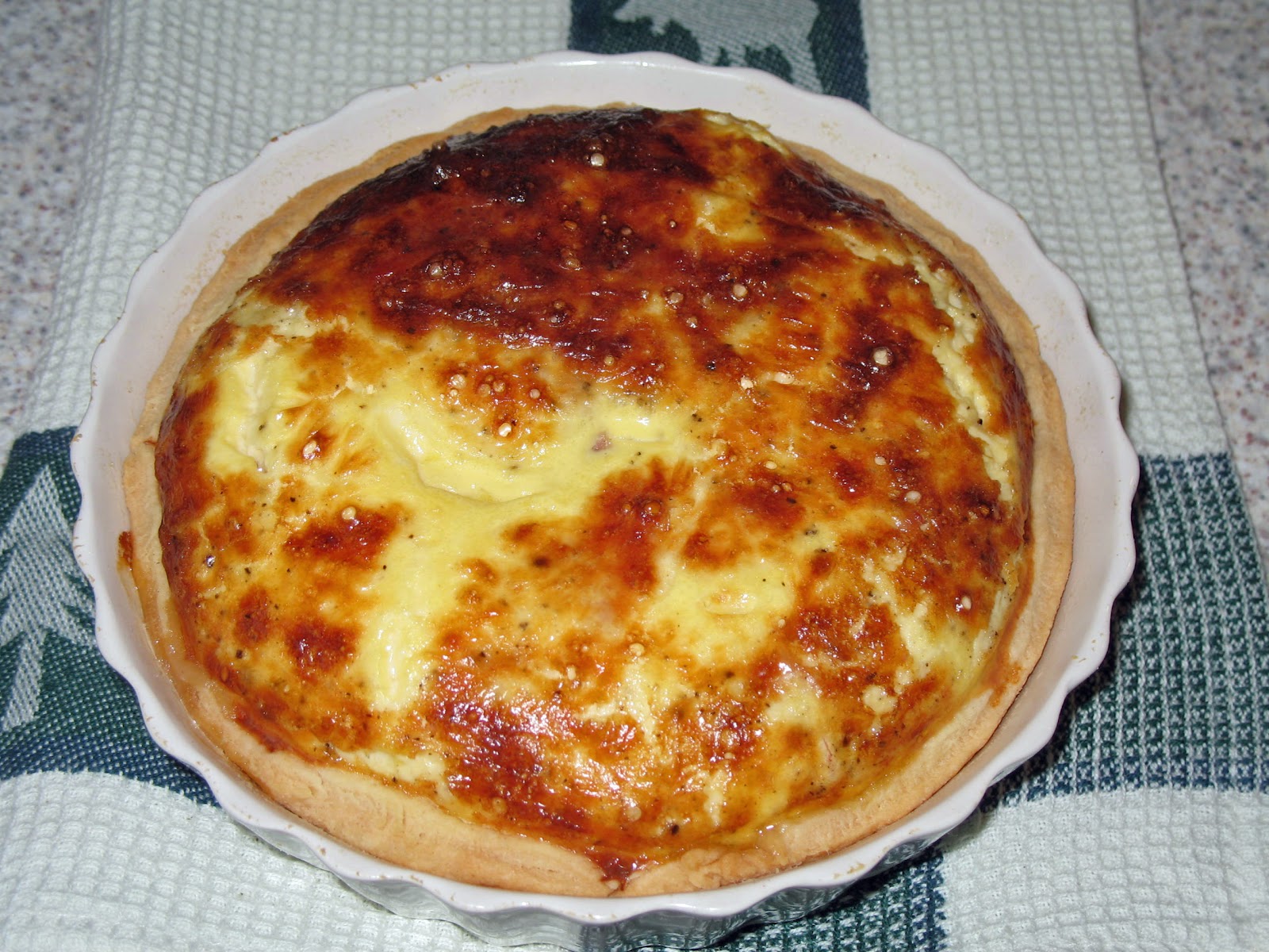 The Happy Housewife Egg & Bacon Flan