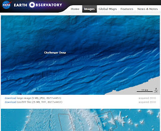 マリアナ海溝の測深航跡図2010年版 | Solid Earth Channel