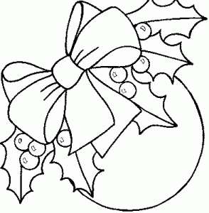 desenhos para colorir e imprimir desenhos de sinos de natal para