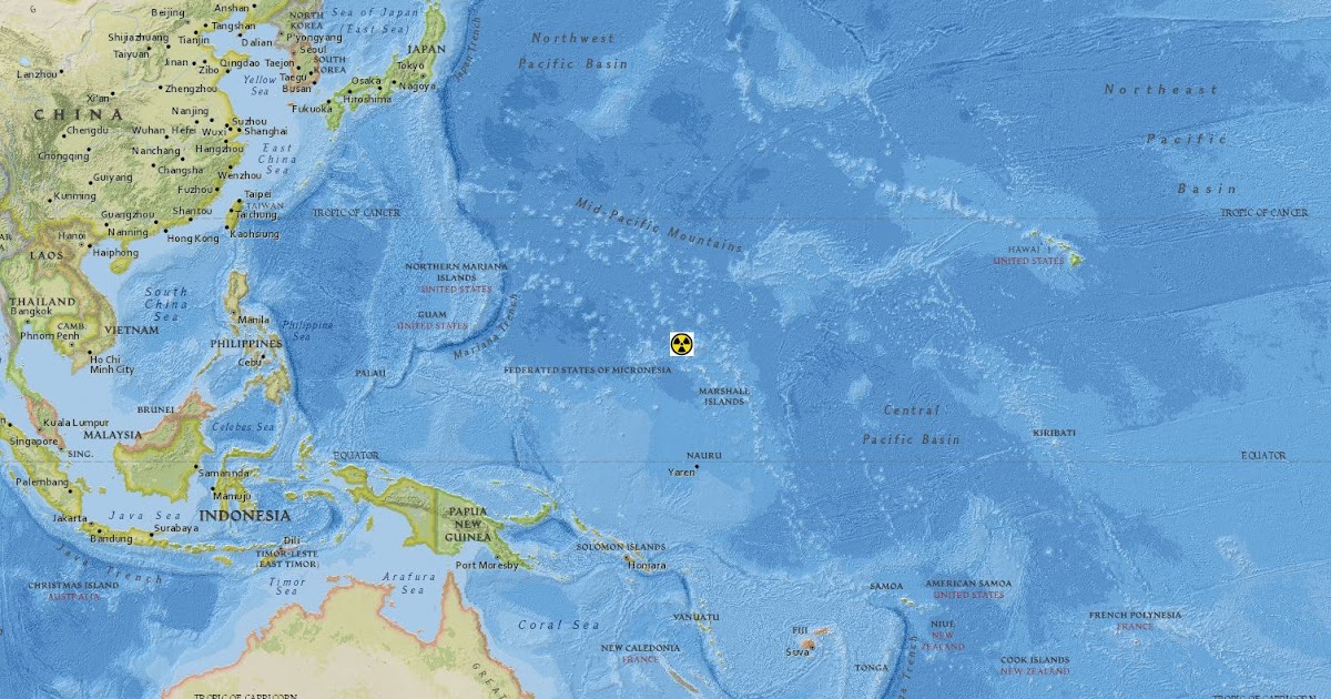 Где находятся маршалловы острова на карте мира Group 3 Project Oceania: UNESCO World Heritage Sites Map Jake's GIS Blog