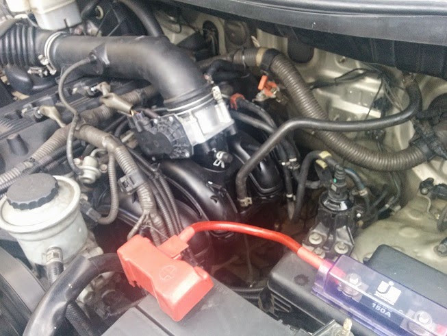 ganti fan innova dengan electric camry hybrid intake tb ganti fan innova dengan electric camry hybrid intake tb