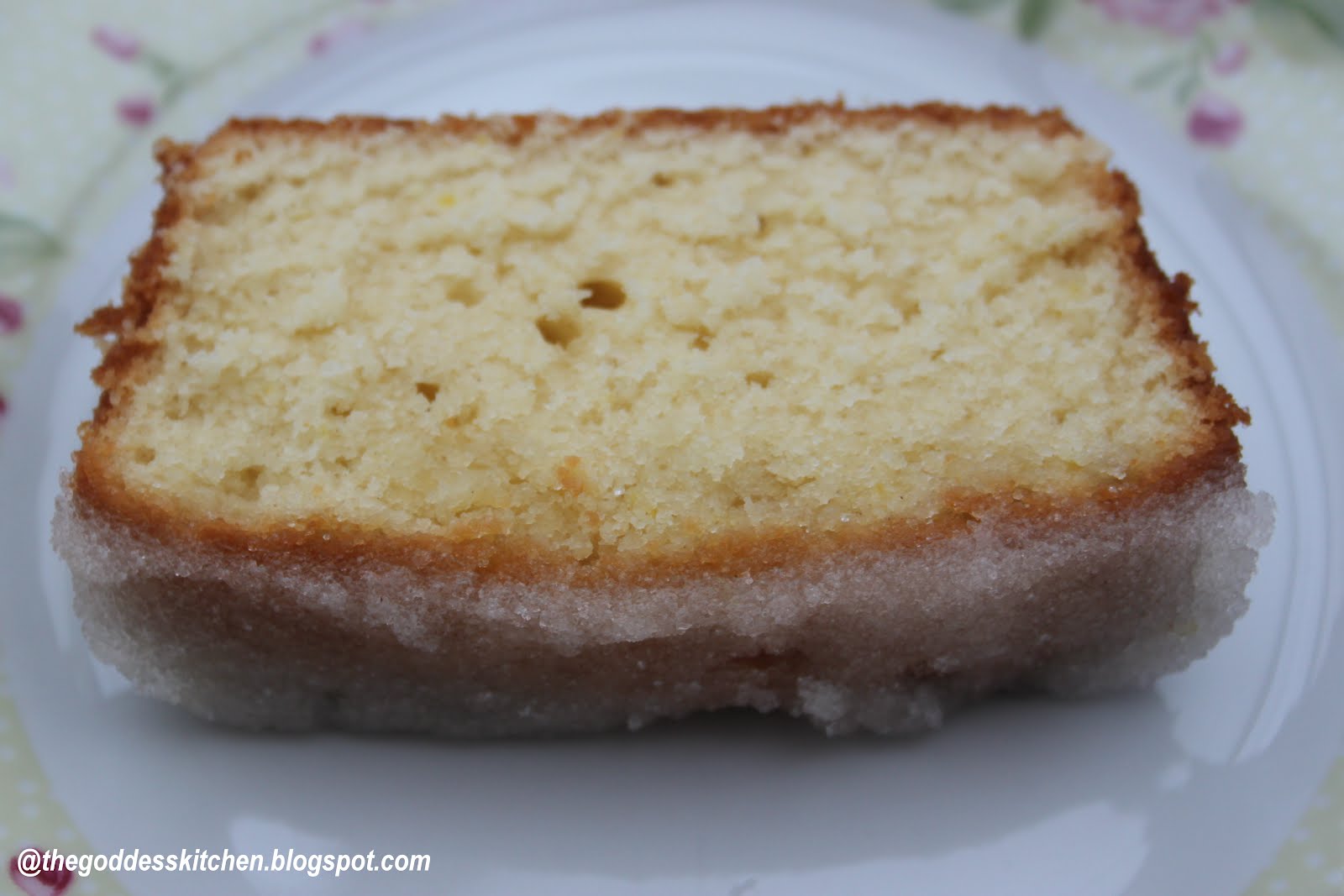 ♥ The Goddess's Kitchen ♥ Lemon Drizzle Loaf Cake