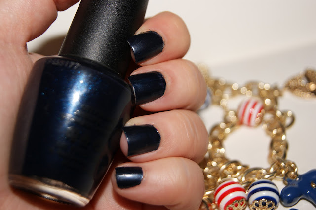 OPI Nail Lacquer in "Russian Navy" - wide 7