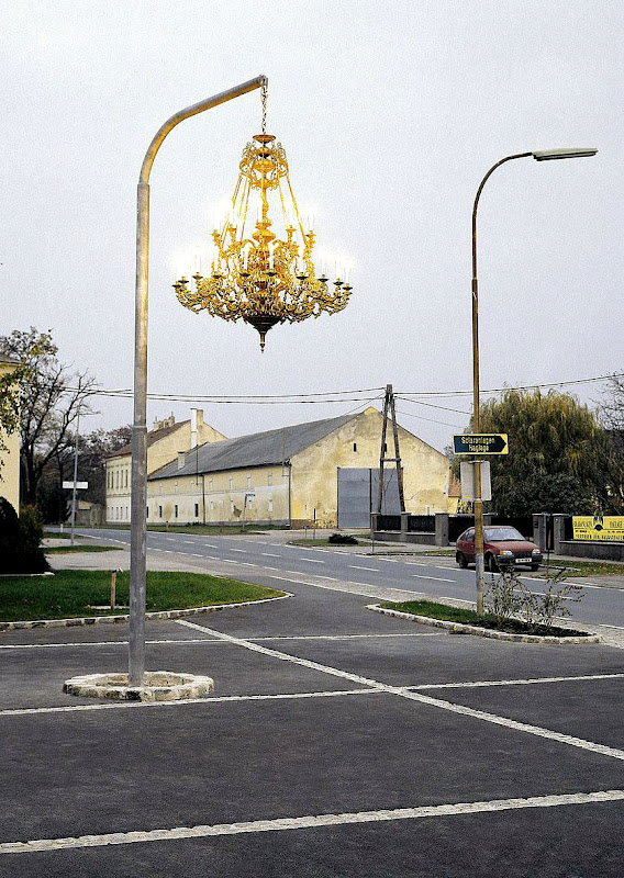 street chandelier