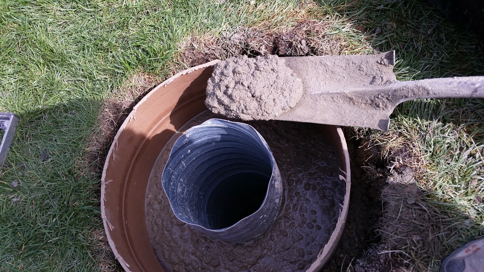 DIY Flagpole Foudnation Installation Instructions & Directions Tools