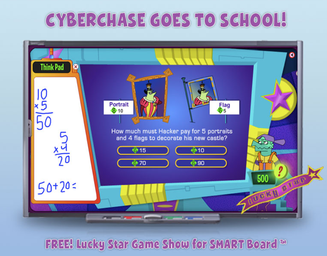 Cyberchase Text to Teacher