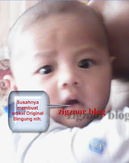 Susahnya Membuat Artikel Original Zigzoor blog