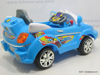 Mobil Mainan Aki ELITE 633R SPACE SUPER COP dengan BOOM BOX 5