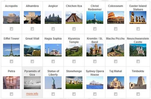 Seven Wonders of the World: