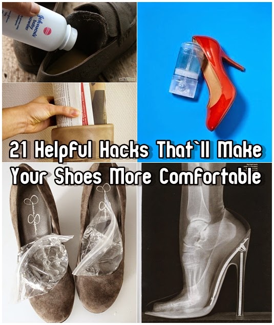 21 Helpful Hacks That’ll Make Your Shoes More Comfortable DIY Craft