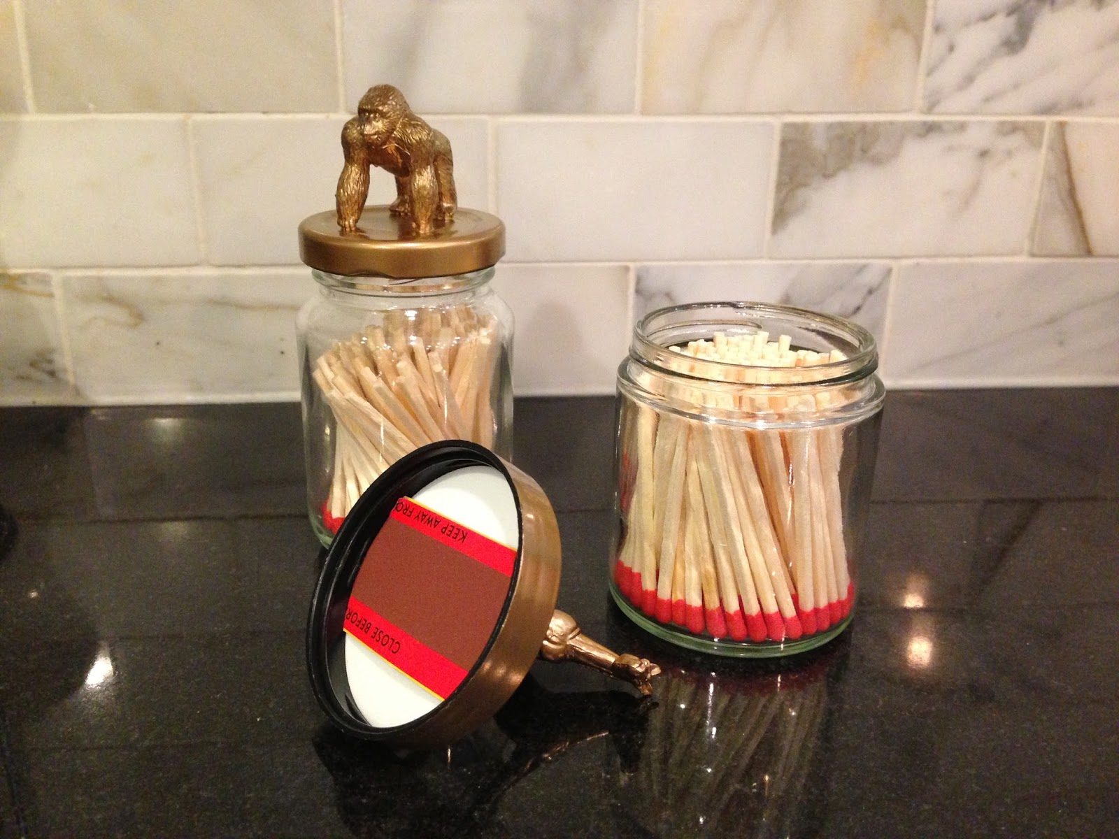 Getting Crafty Match Jars SOURJONES