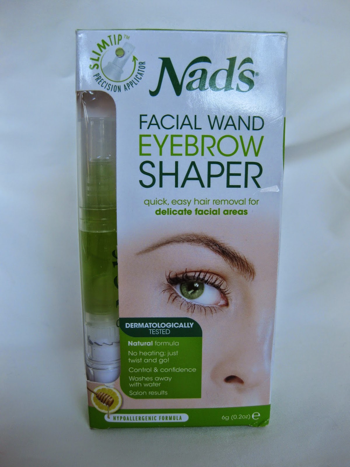 Review Nad's Nose Wax and Facial Wand Eyebrow Shaper