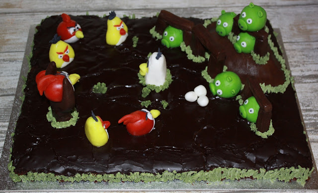 Blue Bird Kake Bilde