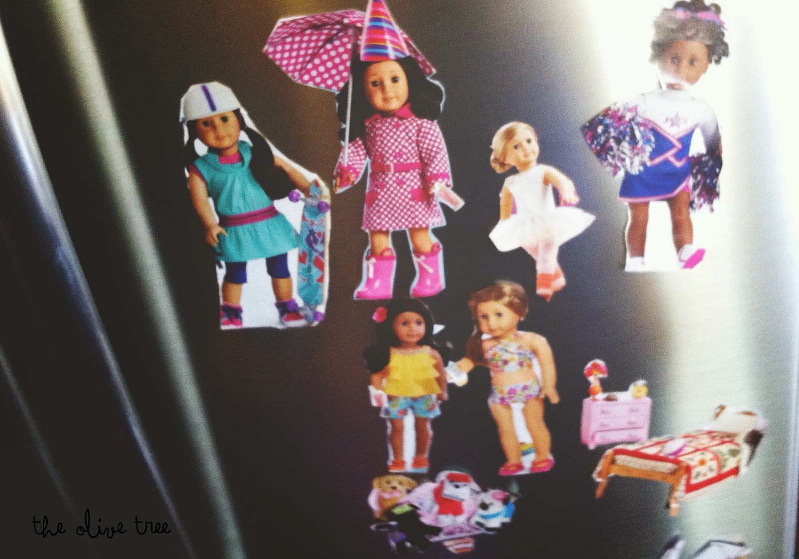 the olive tree DIY American Girl Doll paper doll