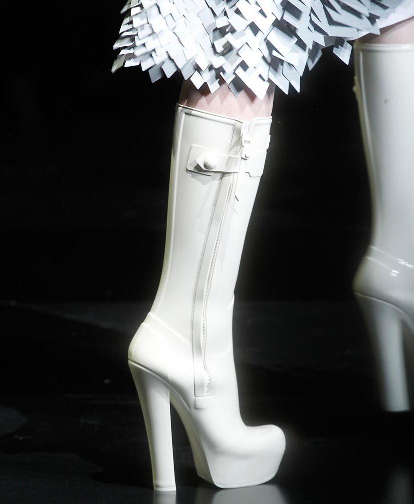 High Heeled Rain Boots Fall 2011