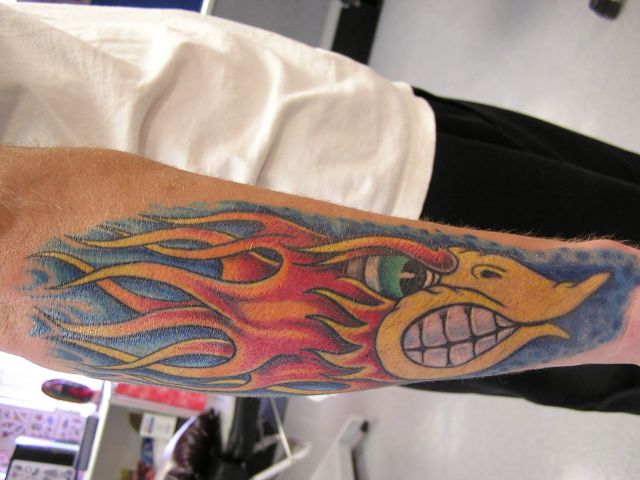 Thrush bird tattoo |Funny Animal