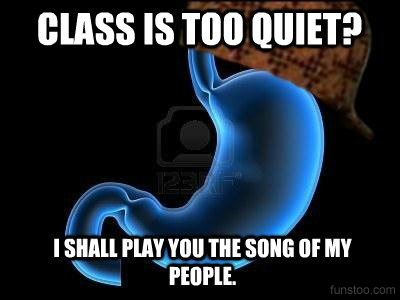 Class Is Too Quiet - I Shall Play The Song Of My People