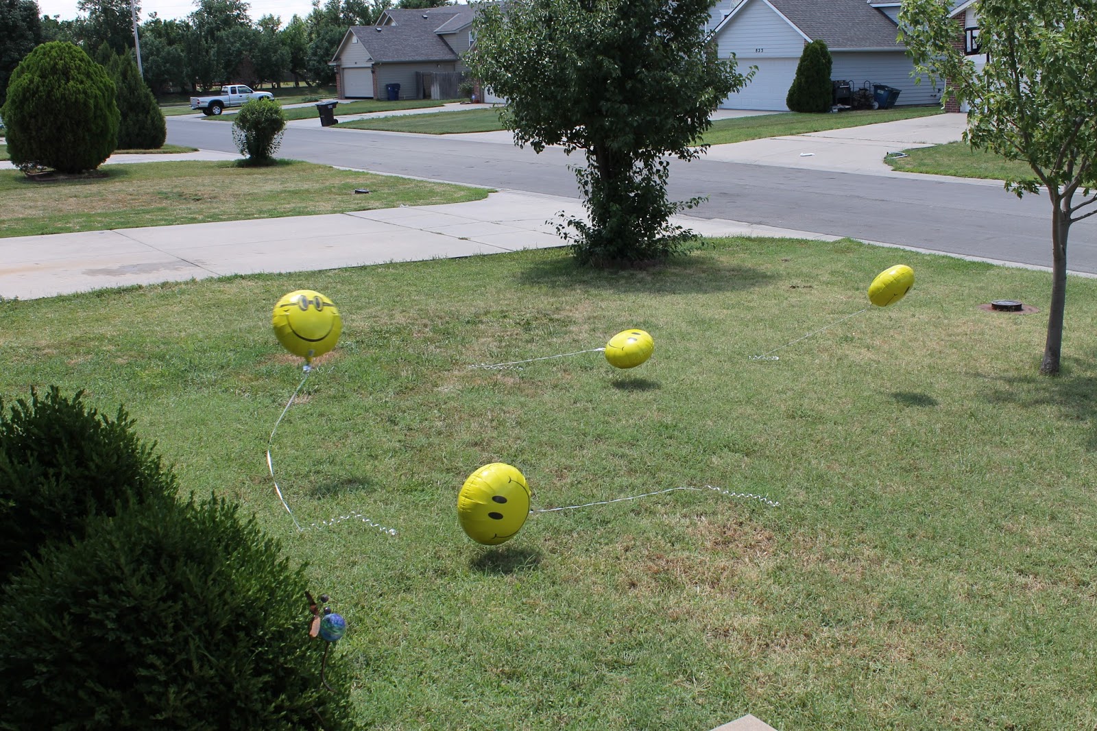 The Logan's Shooting Balloons with Darts