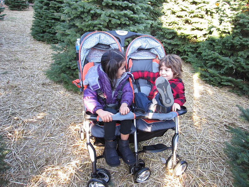 combi double stroller