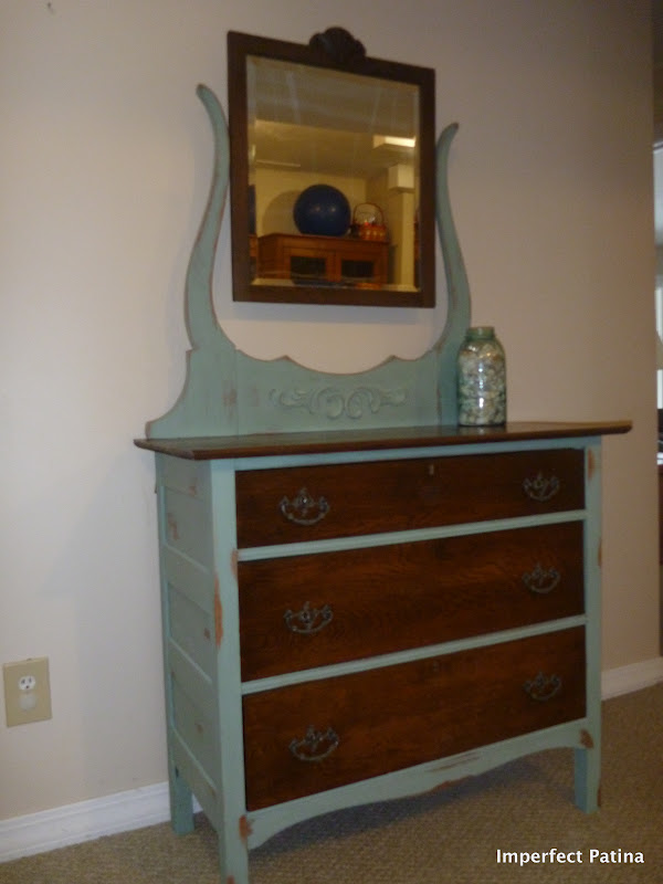 Imperfect Patina Antique Dresser Update And A Feature!