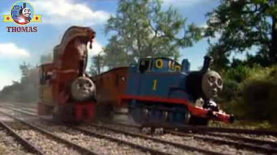 Steam tank engine Harvey the crane good friends Thomas tank Annie & Clarabel passenger coachers