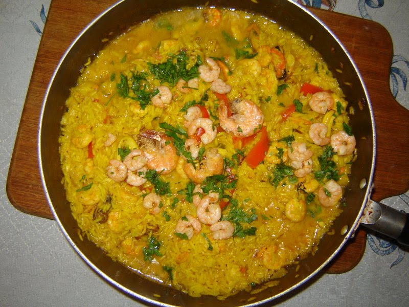 CulináriaReceitas Mauro Rebelo PAELLA A MARINERA