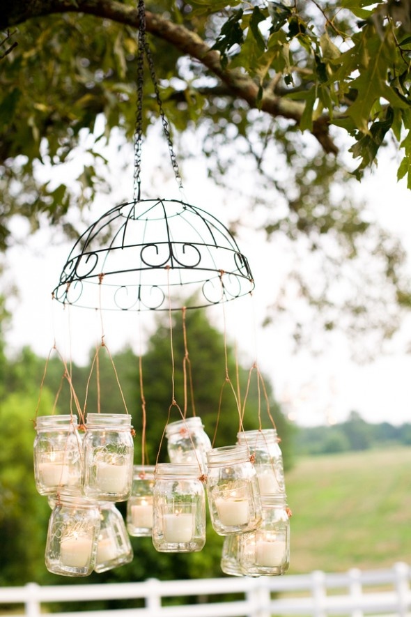 Wedding Talk Mason Jar Week Hanging Jars!
