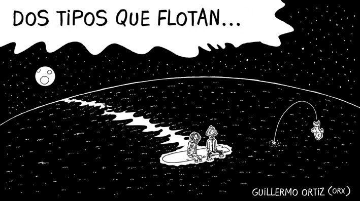 Dos Tipos que Flotan