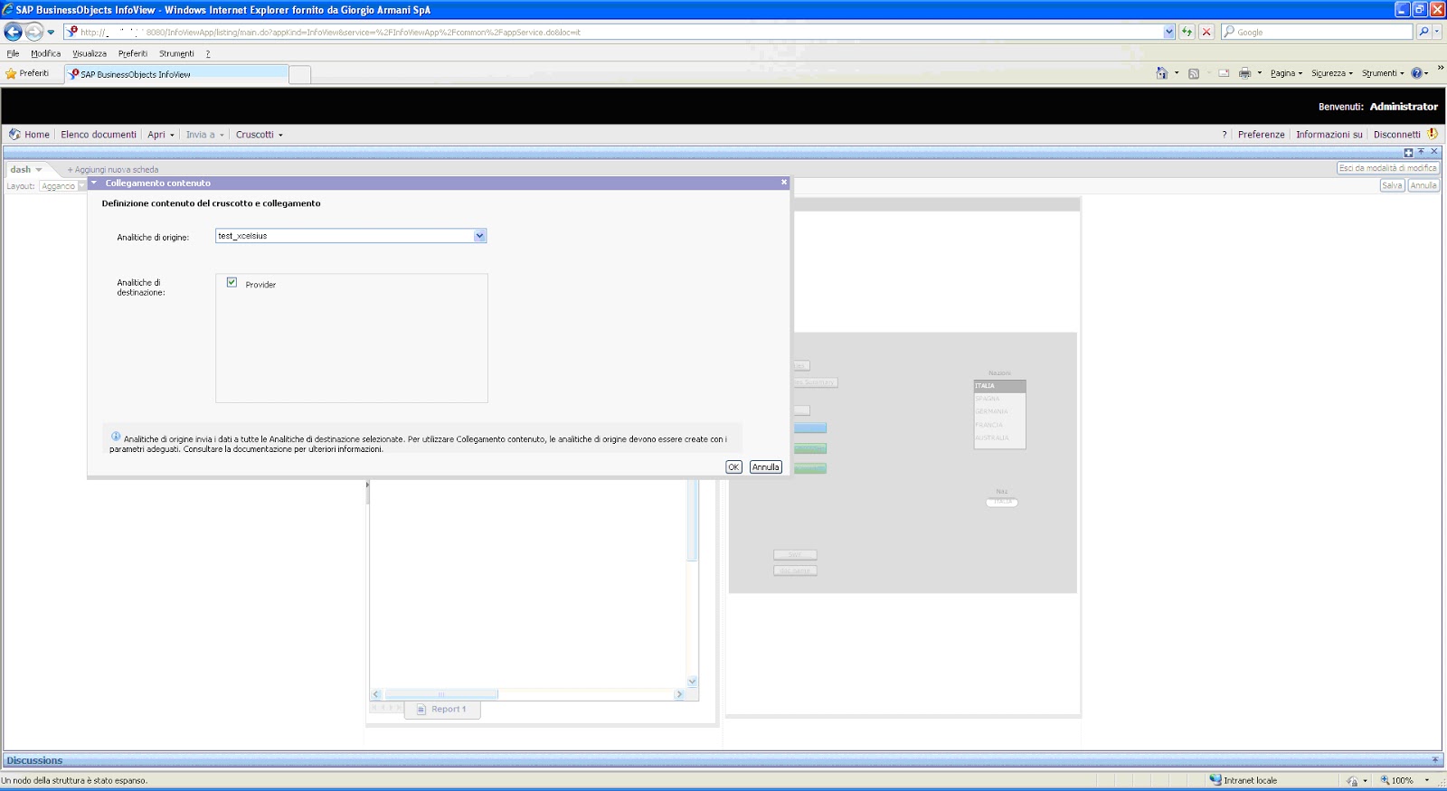 SAP BusinessObjects Dashboard Builder Content Linking SAP Business