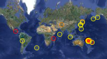 Παρακολουθείστε σε πραγματικό χρόνο τους σεισμούς σε όλο τον κόσμο