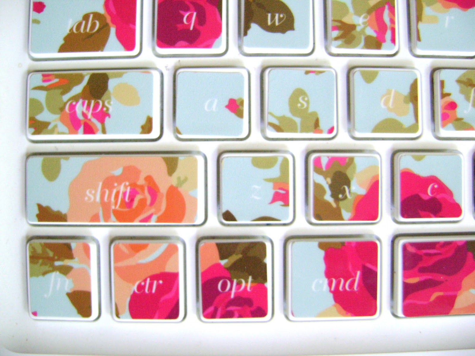 Creative Designs by Sheila Zachariae Keyboard decals / not yarny, but