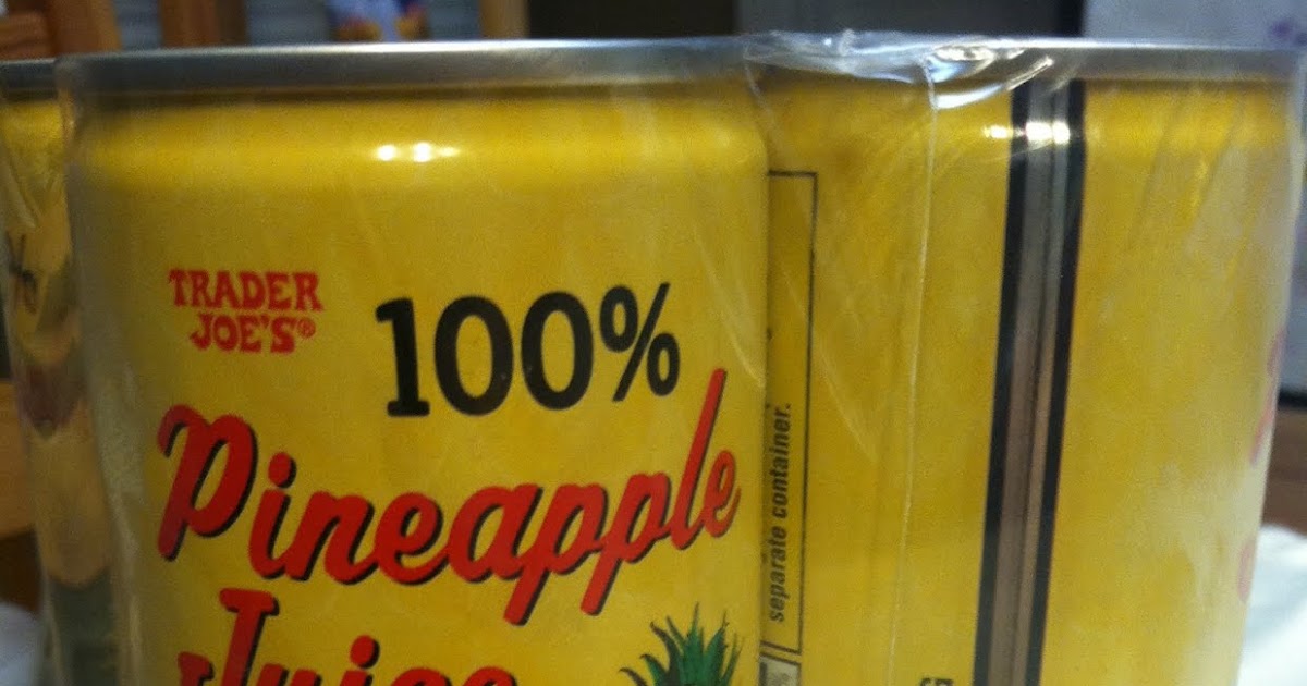 What's Good at Trader Joe's? Trader Joe's 100 Pineapple Juice