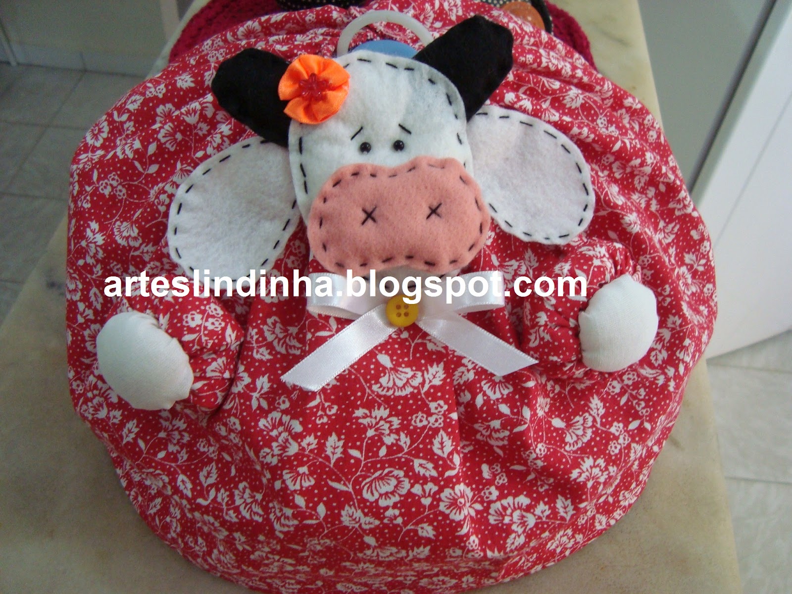Gigi Artesanato Cobre bolo decorado, Abafador decorado em tecido Adesivo Decorativo De Parede Cozinha ~ Gigi Artesanato Cobre bolo decorado, Abafador decorado em tecido