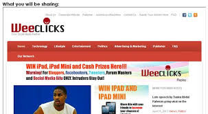 weeclick,weeclicks,weeklik, daftar weeclick, apa weeclicks, buat duit dengan weeclicks.