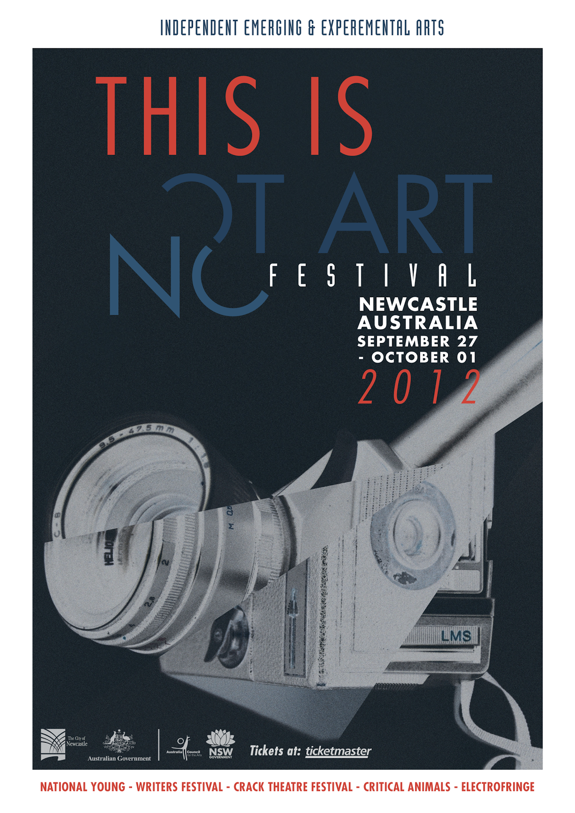 yournumbersup This Is Not Art, Festival Poster/ Newspaper Ad