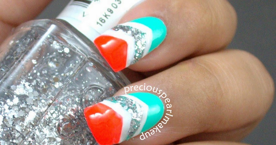 5. Simple Chevron Nail Art Without Tape - wide 2