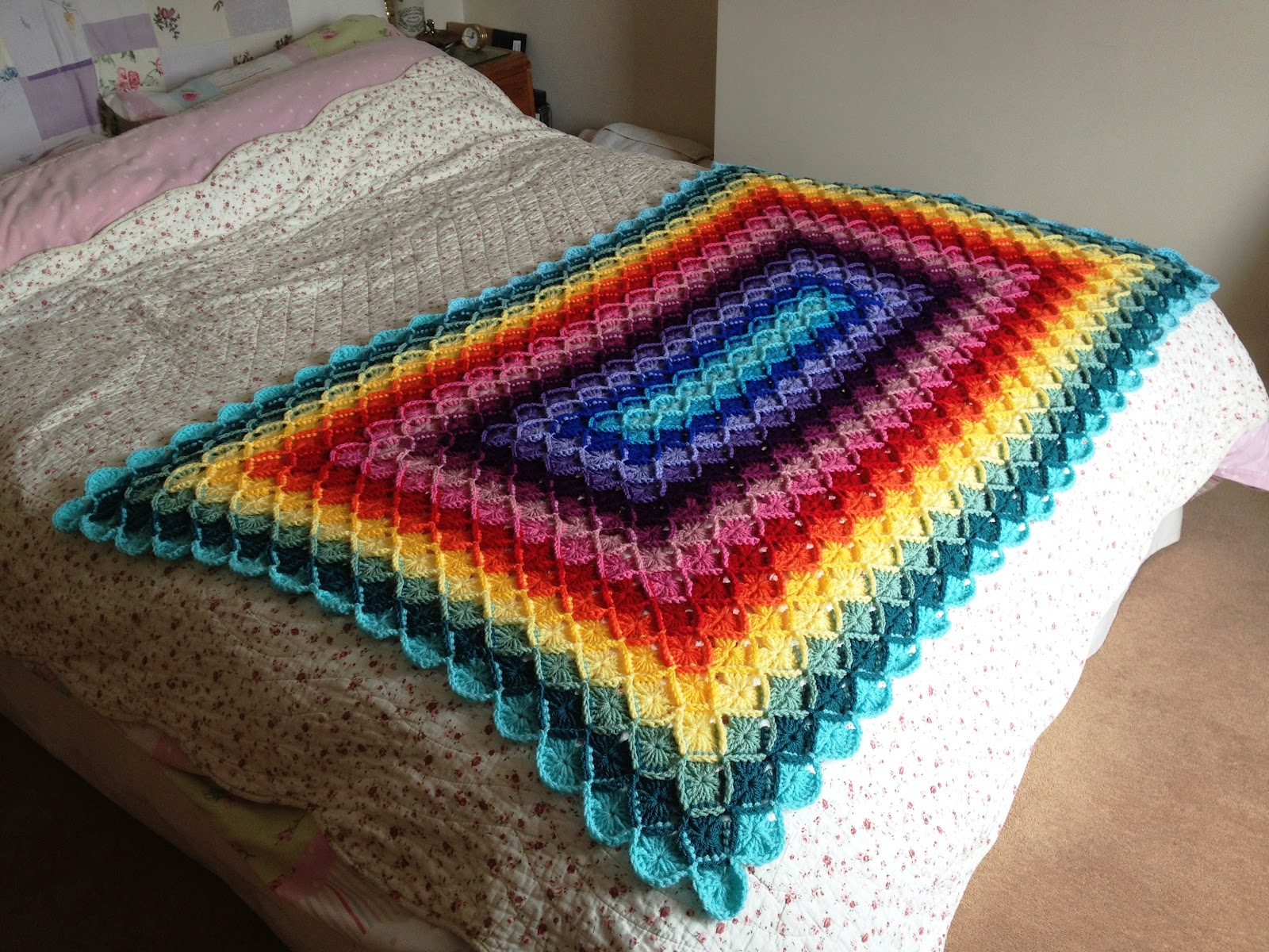 Flowers in the Window My WoolEater Blanket