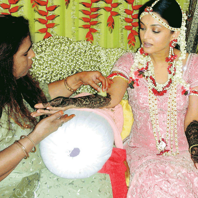 Aishwarya Rai Wedding Mehndi |Shaadi