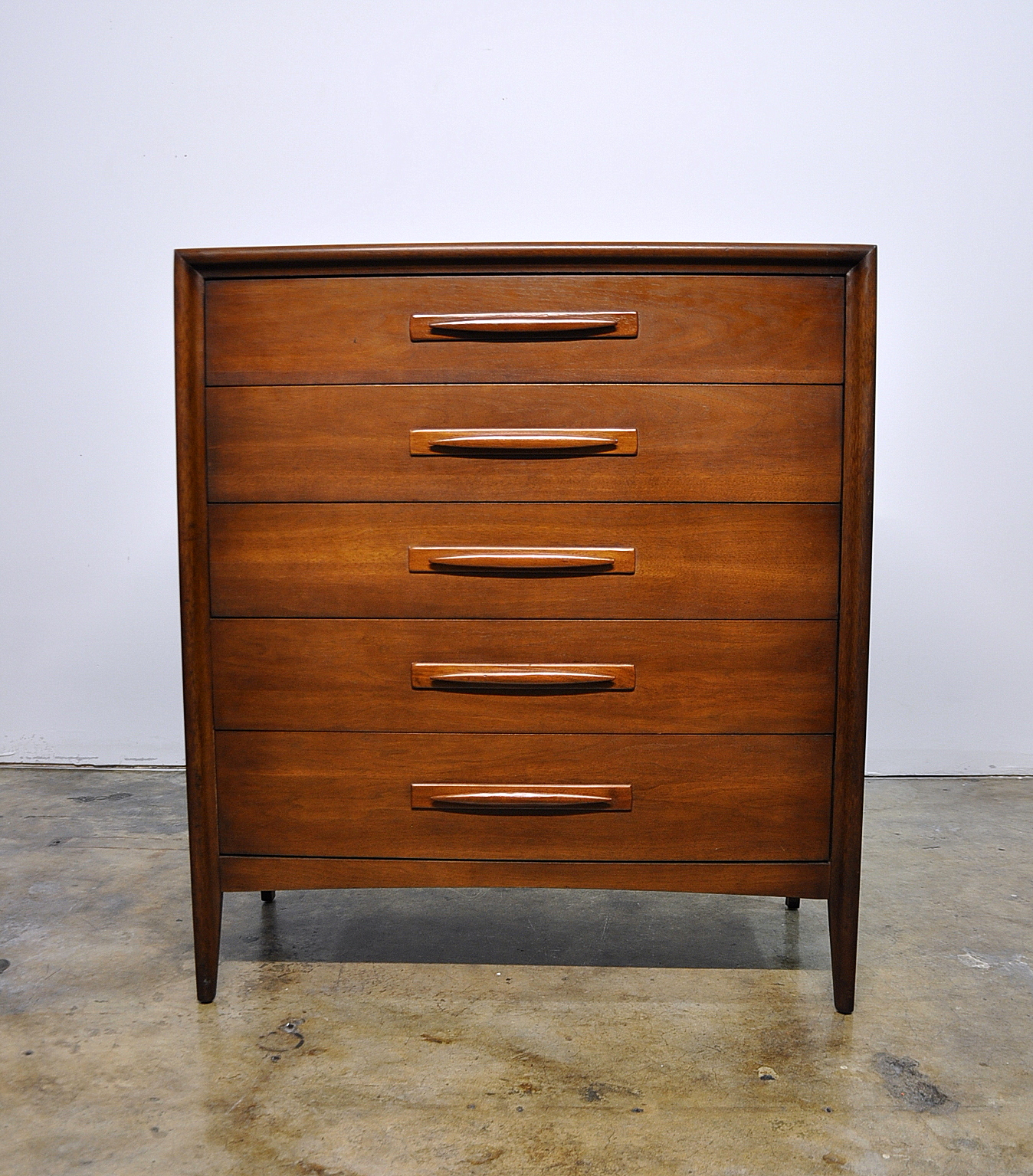 SELECT MODERN Broyhill Highboy or Gentleman's Chest of Drawers