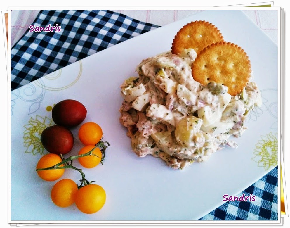 Ensaladilla Diferente A La Habitual 
